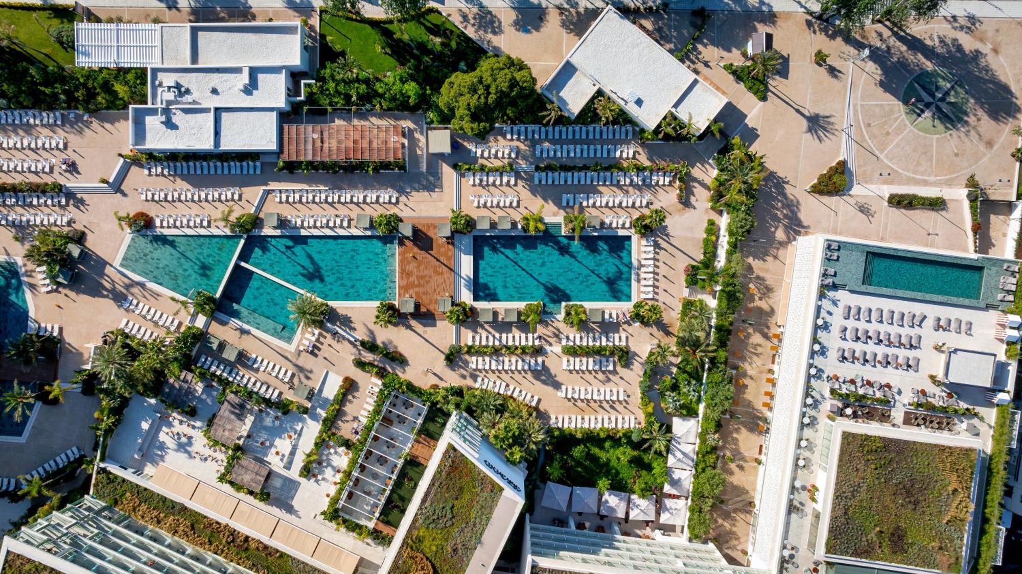 Atzavara Hotel & Spa Santa Susanna Zewnętrze zdjęcie Aerial view of the hotel